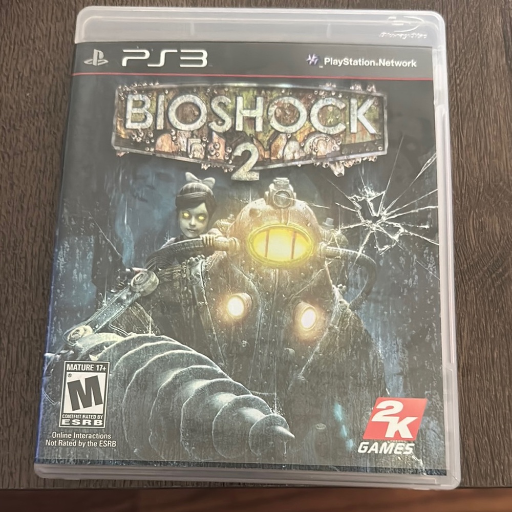 BioShock 2 for PS3 - Black Cover